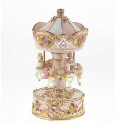 White Carousel with LED