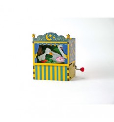 Teatro Patinho Feio em madeira - Realejo