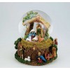 Snow globe nativity music box