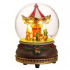 Carrossel em Bola de Neve - Caixa de Música