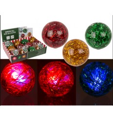 Bola de Neve Natal com LED