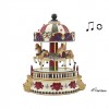 White Carousel with LED