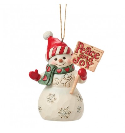 Santa on Step Decorating Tree Figurine