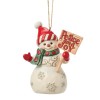 Santa on Step Decorating Tree Figurine
