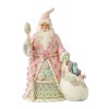 Santa on Step Decorating Tree Figurine