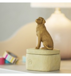 Love my Dog (Dark) Box by Willow Tree ®