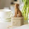 Love my Dog Dark em caixa - Willow Tree ®