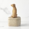 Love my Dog Dark em caixa - Willow Tree ®
