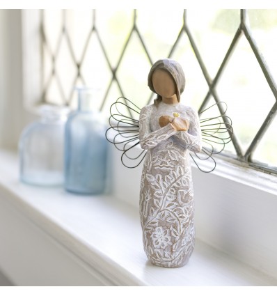 Remembrance (pele e cabelo escuro) - Willow Tree ®