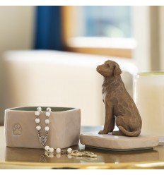 Love my Dog (Dark) Box by Willow Tree ®