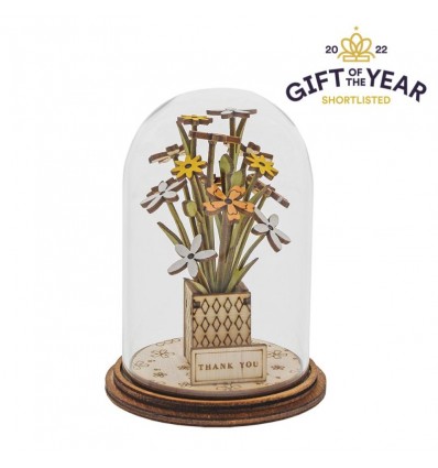 Cúpula Obrigada com Flores - Kloche