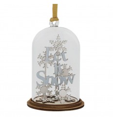 Cúpula Let it Snow Ornamento - Kloche