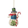 © Boneco de Neve com Placa de Paz e Alegria Ornamento - Jim Shore