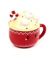 Fada sentada com globo