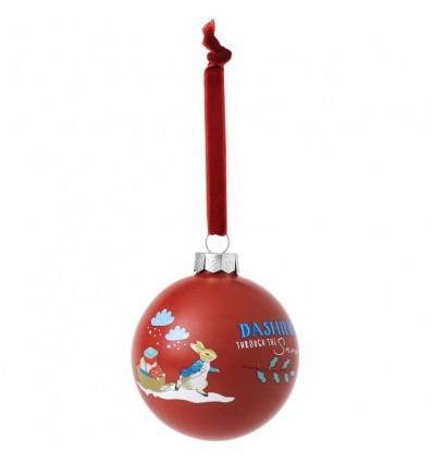 © Peter Rabbit com Meia de Natal Ornamento - Beatrix Potter