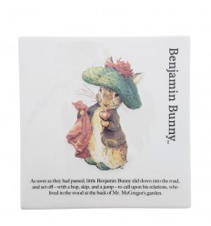 Placa Decorativa de Parede Benjamin Coelho - Beatrix Potter