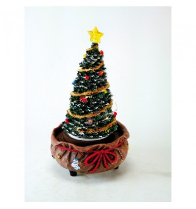 Santa Claus with white reindeer