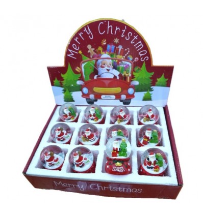 Bola de Neve Mini Pai Natal