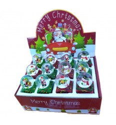 Bola de Neve Mini Pai Natal