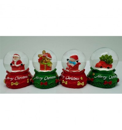 Bola de Neve Mini Pai Natal