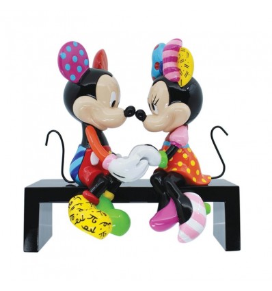© Mickey and Minnie Mouse in Blanket Figurine - Disney