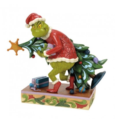 Sneaky Grinch Figurine