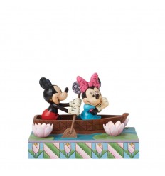© Romance no Ar (Mickey e Minnie num Barco a Remo - Luzes)- Disney