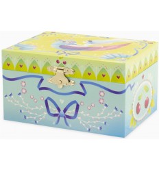 Carrossel Madeira Natural Astros - Caixa de Música