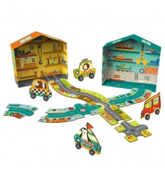 Conjunto de Pista de Puzzle +3 anos