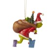 Grinch a subir chaminé Ornamento