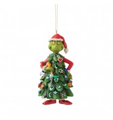 Grinch a subir chaminé Ornamento