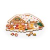 Puzzle Boneco de Gengibre Madeira 130 peças - Natal