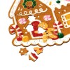 Puzzle Boneco de Gengibre Madeira 130 peças - Natal