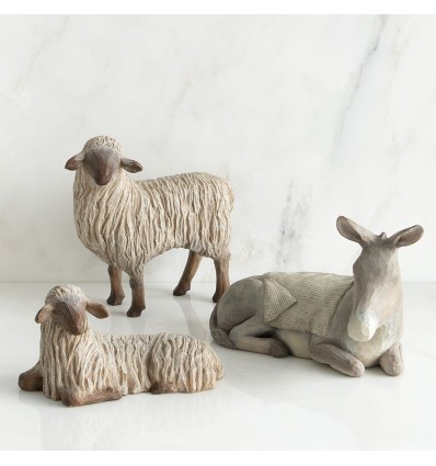 Gentle Animals of the Stable for The Christmas Story - Willow Tree ®