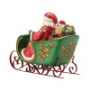 Santa on Step Decorating Tree Figurine