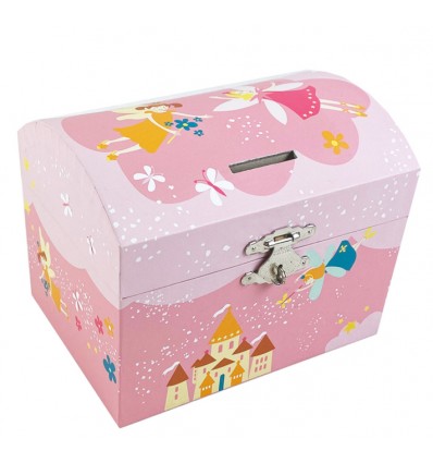Musical princess piggy bank