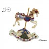 Cavalo Baloico Musical Preto