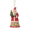 © Pai Natal com Presentes da Heartwood Creek Ornamento - Jim Shore