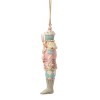 Santa on Step Decorating Tree Figurine