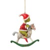 Grinch no Grinch no Cavalo de Baloiço Ornamento