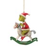 Grinch a subir chaminé Ornamento