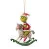 Grinch a subir chaminé Ornamento
