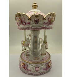 White Carousel with LED