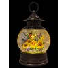White glitter lantern