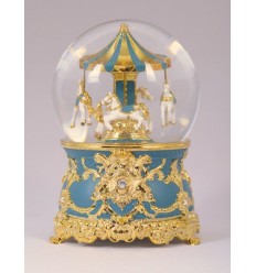 White Carousel with LED