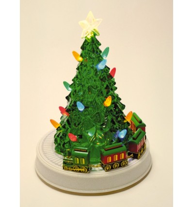 Árvore de Natal com efeitos de Iluminação