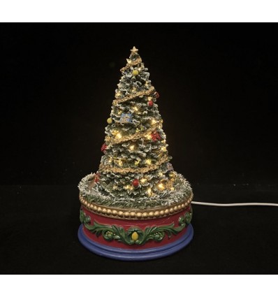 Árvore de Natal Verde e Música