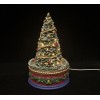 Snow globe with Santa and gifts