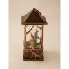 Book with a crib scene and glitter