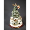 Snow globe with Santa and gifts
